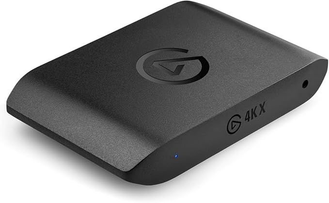 Elgato 4K X - Capture up to 4K144 with Ultra-Low Latency, PS5, Xbox Series X/S, Nintendo Switch, OBS and Much More, HDMI 2.1, VRR, HDR10, USB 3.2 Gen 2, for Streaming & Recording, for PC/Mac/iPad