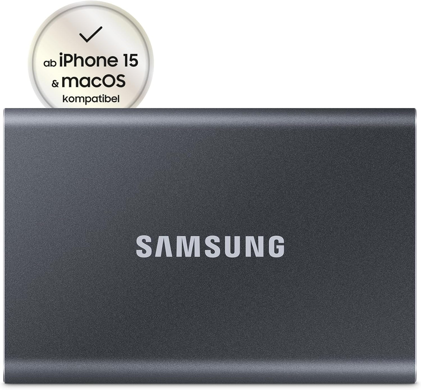 Samsung Portable SSD T7 SSD 4TB USB 3.2 Gen.2 1050MB/s Read 1000MB/s Write External SSD - MU-PC4T0T/WW