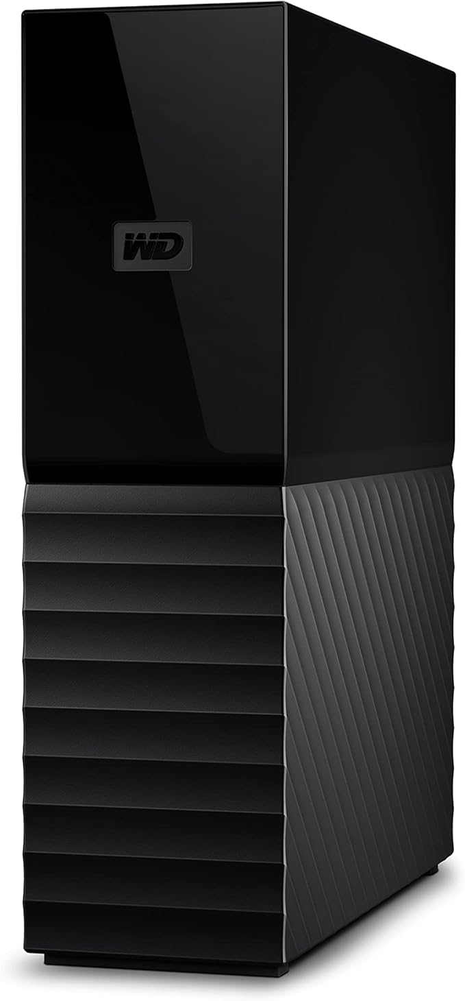 WD My Book 18TB USB 3.0 Desktop Hard Drive with Password Protection (Desktop-Storage, Backup Software, Hardware Encryption, SuperSpeed USB)
